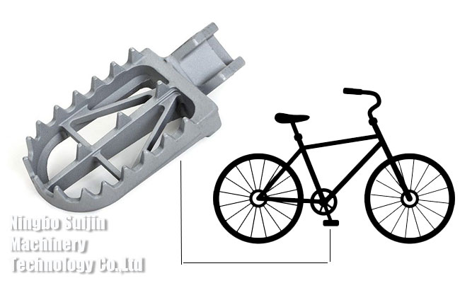 Bastidor de inversión de acero del pedal de la bicicleta
