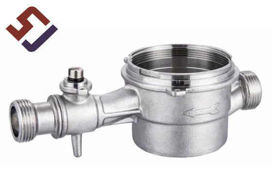 Piezas de lanzamiento inteligentes de acero inoxidables del contador del agua del cuerpo de válvula del OEM