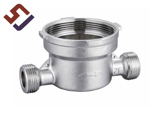 Piezas de lanzamiento inteligentes de acero inoxidables del contador del agua del cuerpo de válvula del OEM