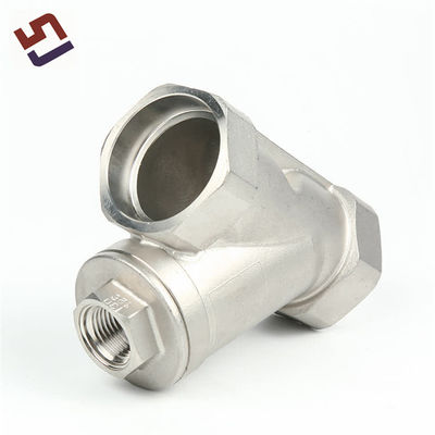 Silenador de acero inoxidable de alta precisión 304 316 de filtro de malla de válvula