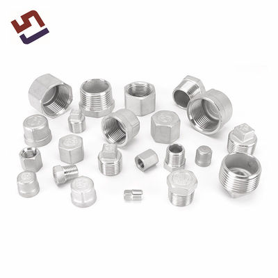 Parte automática de conector de fundición de precisión de acero inoxidable personalizado