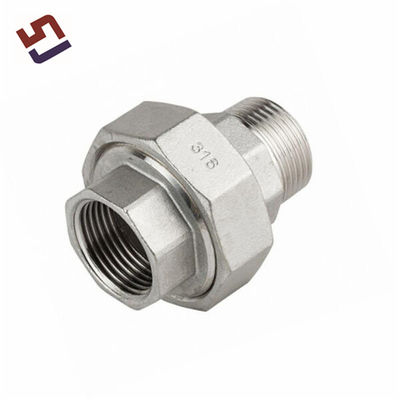 China fábrica NPT BSPT Bsp hilo de acero inoxidable de tubos personalizados Unión