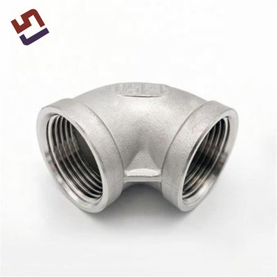 OEM Codo de acero inoxidable 90 grados Soldado Codo Espejo interno y externo Polido Accesorios de tubería reductora soldada
